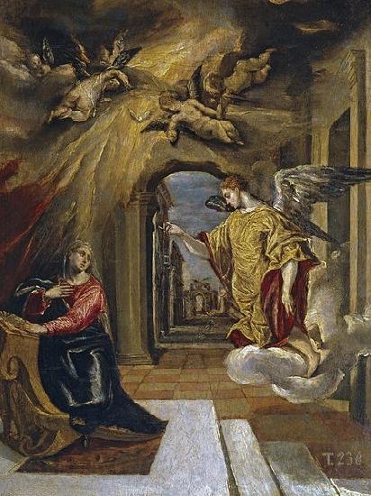 El Greco The Annunciation Spain oil painting art